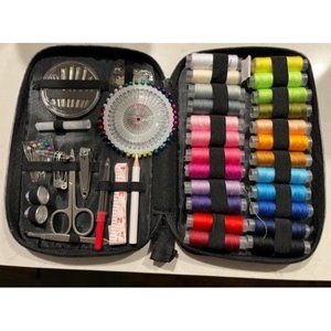 Sewing Kit with Case, 130 pcs Sewing Supplies for Home Travel
